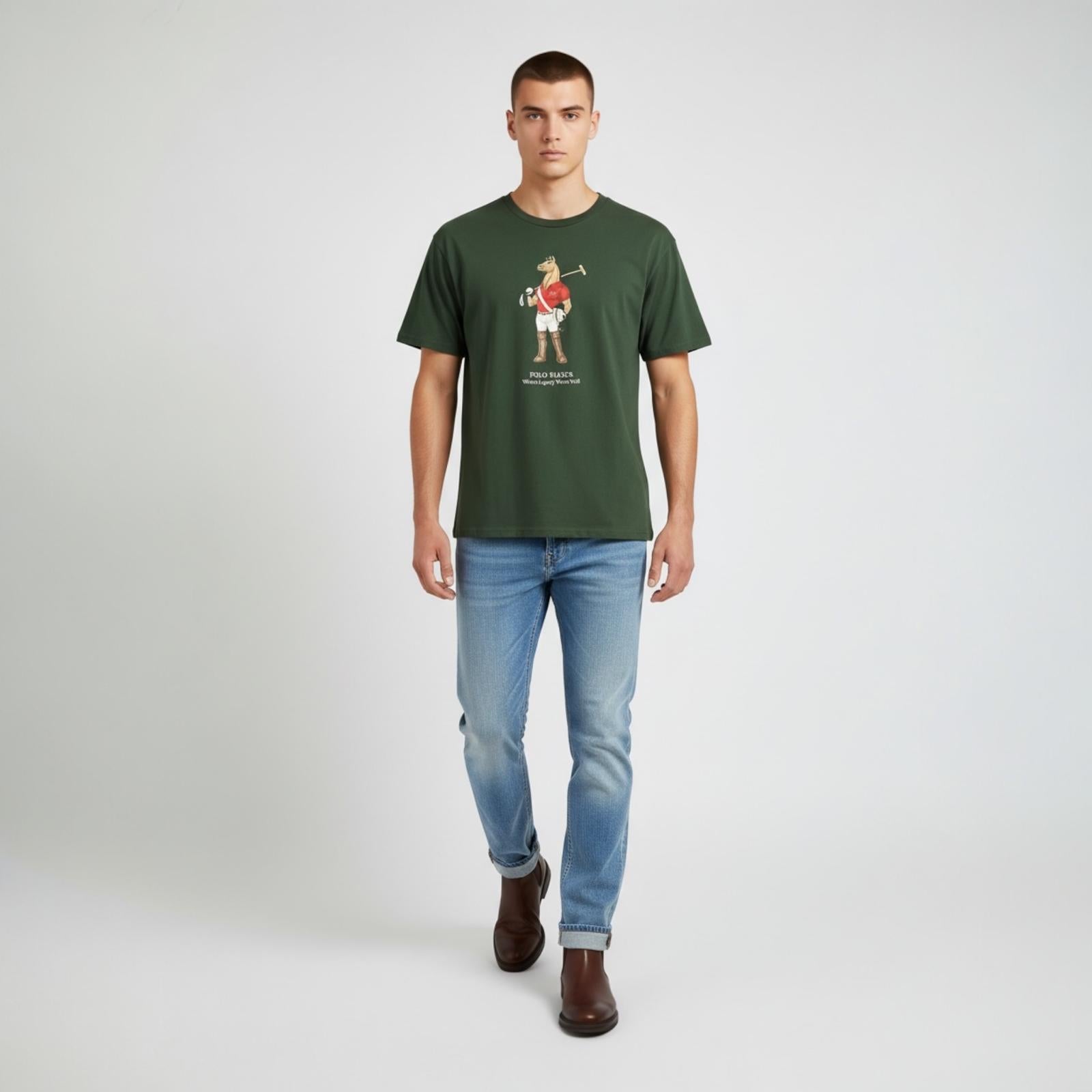 Men’s Polo Player T-Shirt – Bonnie J