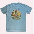 PULU After Polo Tee – Sky Blue