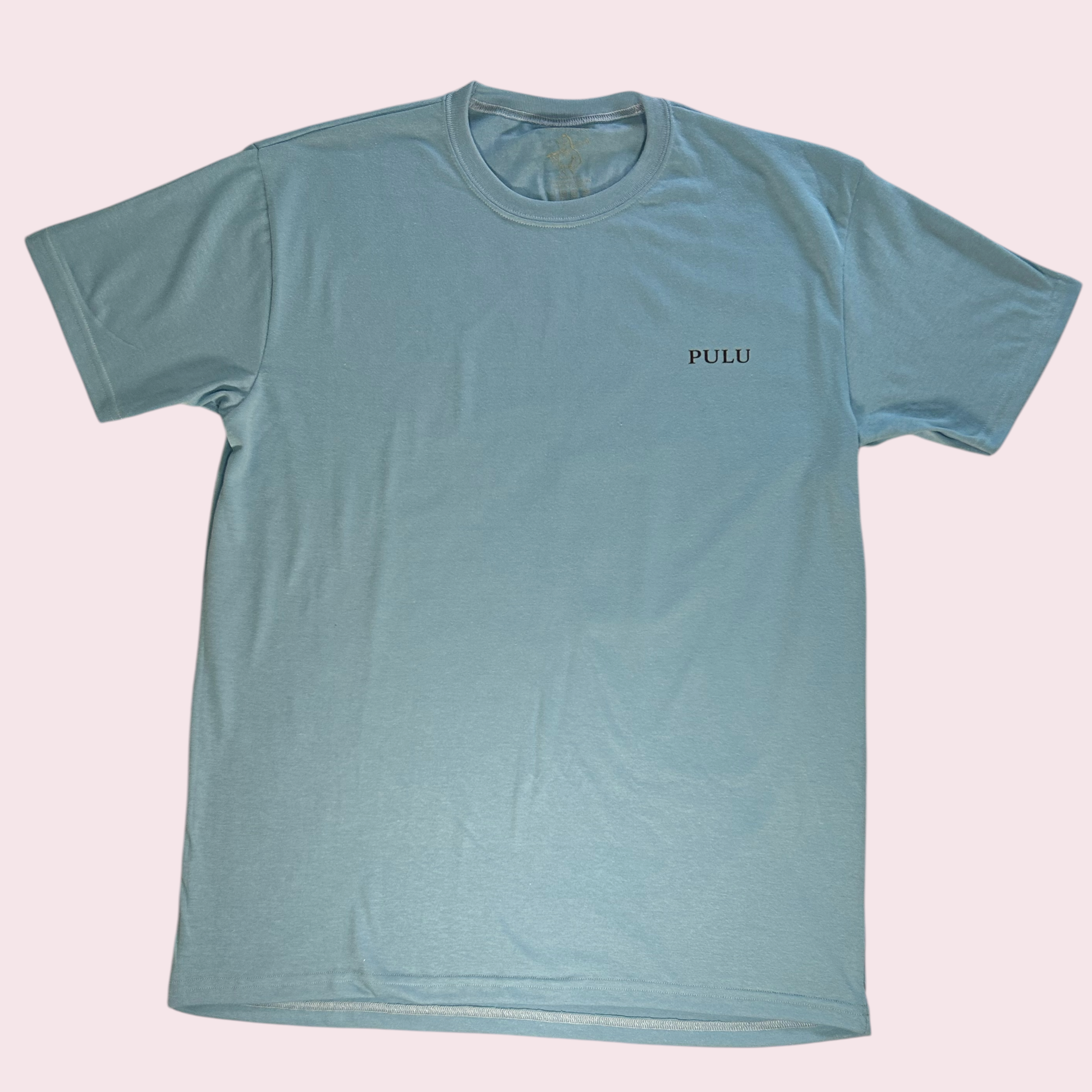 PULU After Polo Tee – Sky Blue
